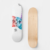 Ik ben zo meowgisch. persoonlijk skateboard (Voorkant)