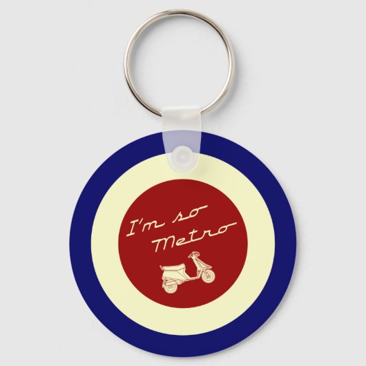 Ik ben zo Metro Sleutelhanger (Voorkant)