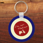 Ik ben zo Metro Sleutelhanger (Voorkant)