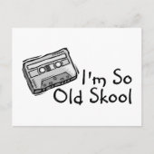 Ik ben zo oud als de huid briefkaart (Voorkant)