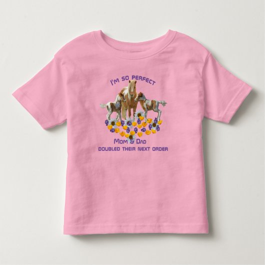 Ik ben zo perfect - tweelingen kinder shirts (Voorkant)