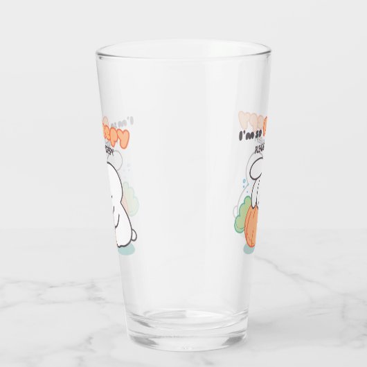 Ik ben zo Pleepy: Bunny Hugging Wortel Kussen Glas (Rechts)