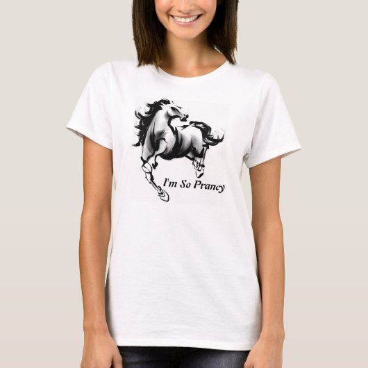 Ik ben zo Prancy T-shirt (Voorkant)