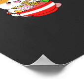 Ik ben zo ramen-tisch T-shirt Poster (Hoek)