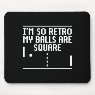 Ik ben zo retro Mijn vierkante gamer Muismat
