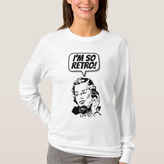 IK BEN ZO RETRO! T-shirts (Voorkant)