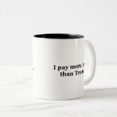 Ik ben zo rijk... Mok (Voorkant rechts)