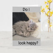 IK BEN ZO **SAD* EN ZO **SORRY* KAART (Gele Bloem)