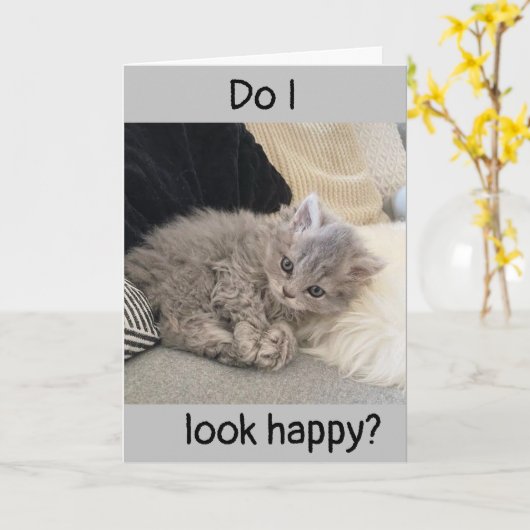 IK BEN ZO **SAD* EN ZO **SORRY* KAART (Gele Bloem)