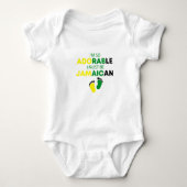 Ik ben zo schattig dat ik Jamaicaan Funny jamaican Romper (Voorkant)