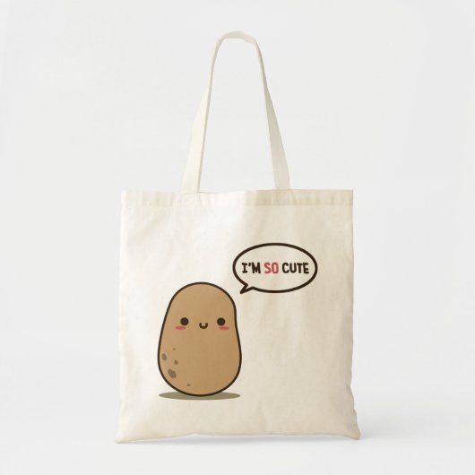 Ik ben zo schattig. tote bag (Voorkant)
