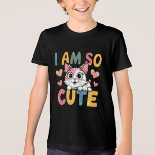 Ik ben zo schattig Tri-Blend shirt