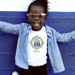 Ik ben zo schattige bosbessen zomernaam t-shirt