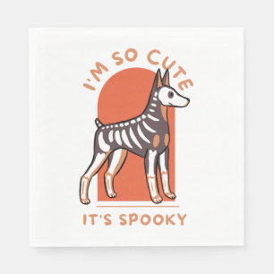 Ik ben zo Schattige dat het eng Schattige Hallowee Servet
