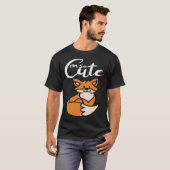 Ik ben zo Schattige Fox Girl T-shirt (Voorkant volledig)