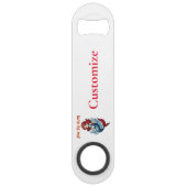 Ik ben zo Schattige Zeemeermin Thunder_Cove Speed Flessenopener (Achterkant)