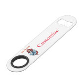 Ik ben zo Schattige Zeemeermin Thunder_Cove Speed Flessenopener (Achterkant Gekanteld)