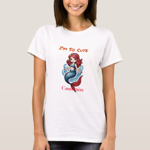 Ik ben zo Schattige Zeemeermin Thunder_Cove T-shirt