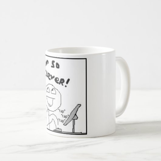 Ik ben zo slim Coffee-Mok Koffiemok (Voorkant rechts)