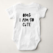 IK BEN ZO SNEL | FUNNY WINTER ELEPHANT | SCANDI | ROMPER (Achterkant)