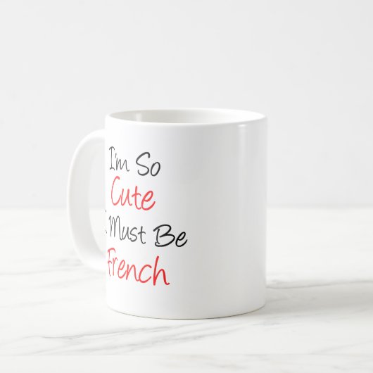 Ik ben zo stom dat ik Franse Mok moet zijn (Voorkant links)