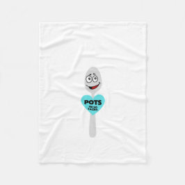 Ik ben zo Tachy Fleece Deken