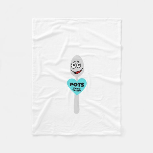 Ik ben zo Tachy Fleece Deken (Voorkant)