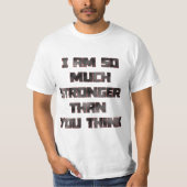 Ik ben zo veel meer waarde T-shirt (Voorkant)