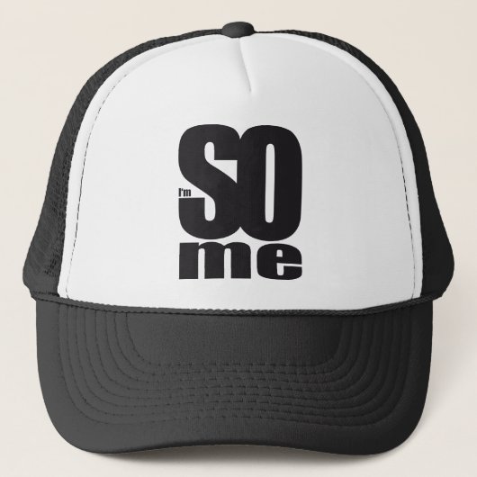 ik ben zo voor mij trucker pet (Voorkant)