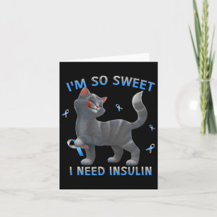 Ik ben zo zoet dat ik insuline nodig heb - Diabete Kaart