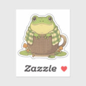 Ik ben Zochi, de Cozy Kikker Sticker (Vel)