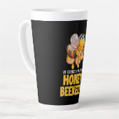 Ik ben zoet als honingbijenhouder latte mok (Linkerhoek)