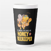 Ik ben zoet als honingbijenhouder latte mok (Voorkant)