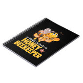 Ik ben zoet als honingbijenhouder notitieboek (Linkerzijde)