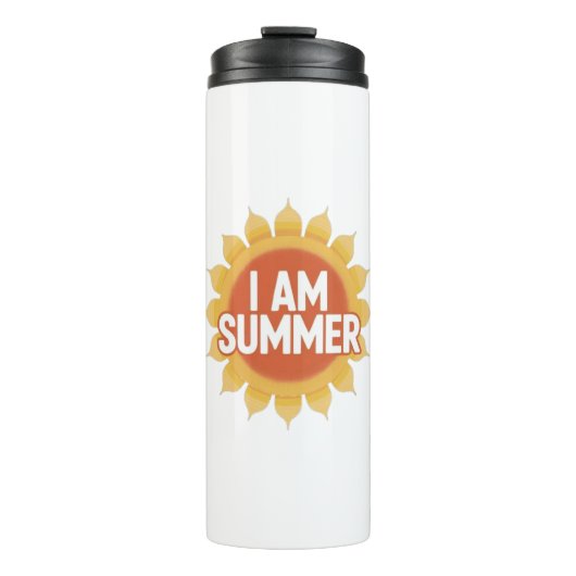 Ik ben zomer thermosbeker (Voorkant)