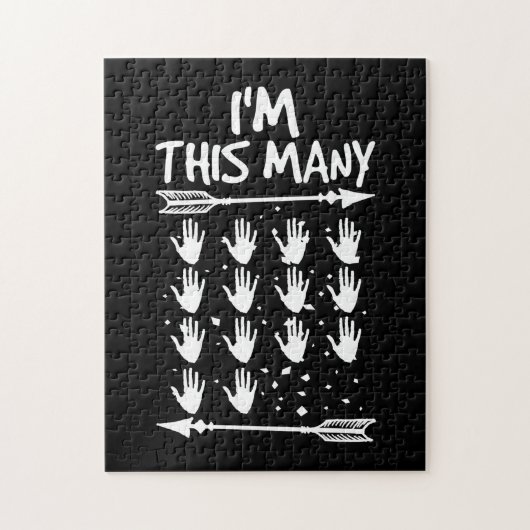 Ik ben zo'n 14-Hands 70e verjaardag 70 jaar oud Legpuzzel (Verticaal)