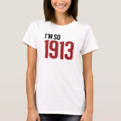 Ik ben zo'n 1913 t-shirt (Voorkant)