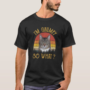 Ik ben zo'n brutale man... wat Meme Angry Kat Kitt T-shirt