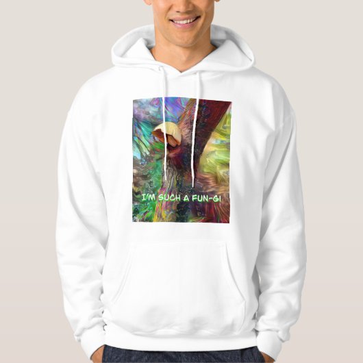 Ik ben zo'n Fun-gi Hoodie (Voorkant)