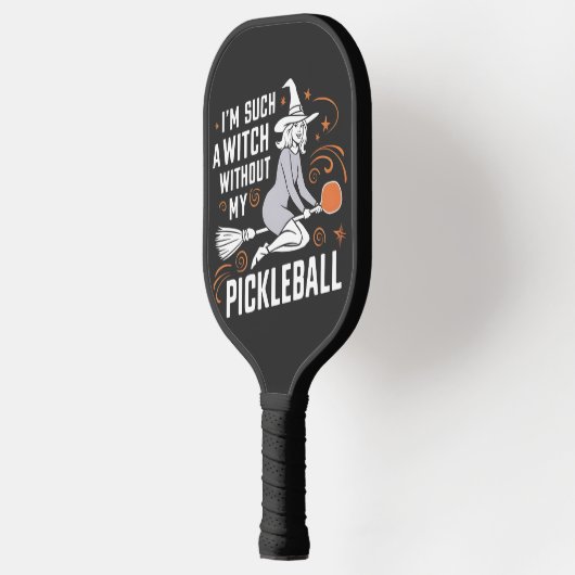 Ik ben zo'n heks zonder mijn Pickleball Halloween Pickleball Paddle (Links)