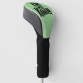 Ik ben zo'n Kamala Brat Green Meme Golfheadcover (Schuin)
