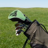 Ik ben zo'n Kamala Brat Green Meme Golfheadcover (Insitu)