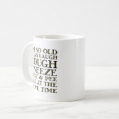 Ik ben zo'n oude grappige mok. koffiemok (Voorkant links)