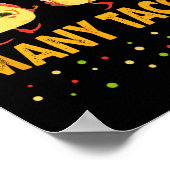 Ik ben zo'n Tacos 2e verjaardag, 20 dagen Cinco Poster (Hoek)