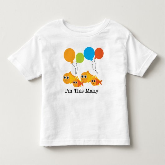 Ik ben zo'n vier. kinder shirts (Voorkant)