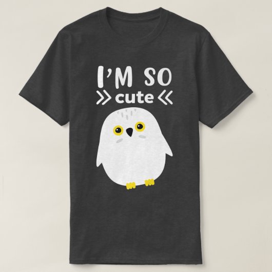 Ik ben zo'n witte sneeuwknol. t-shirt (Design voorkant)
