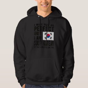 Ik ben Zuid-Koreaanse vlag Zuid-Korea Zuid-Koreaan Hoodie