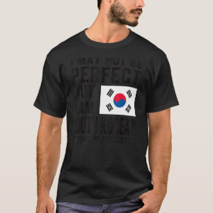 Ik ben Zuid-Koreaanse vlag Zuid-Korea Zuid-Koreaan T-shirt