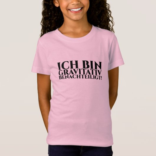 IK BEN ZWAARTEKRACHT BENADEELD T-SHIRT (Voorkant)