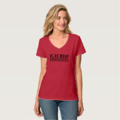 IK BEN ZWAARTEKRACHT NADelig T-shirt (Voorkant volledig)